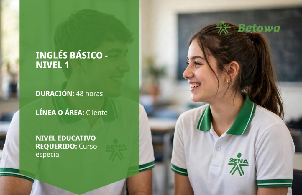Curso SENA de inglés básico nivel 1 – Betowa
