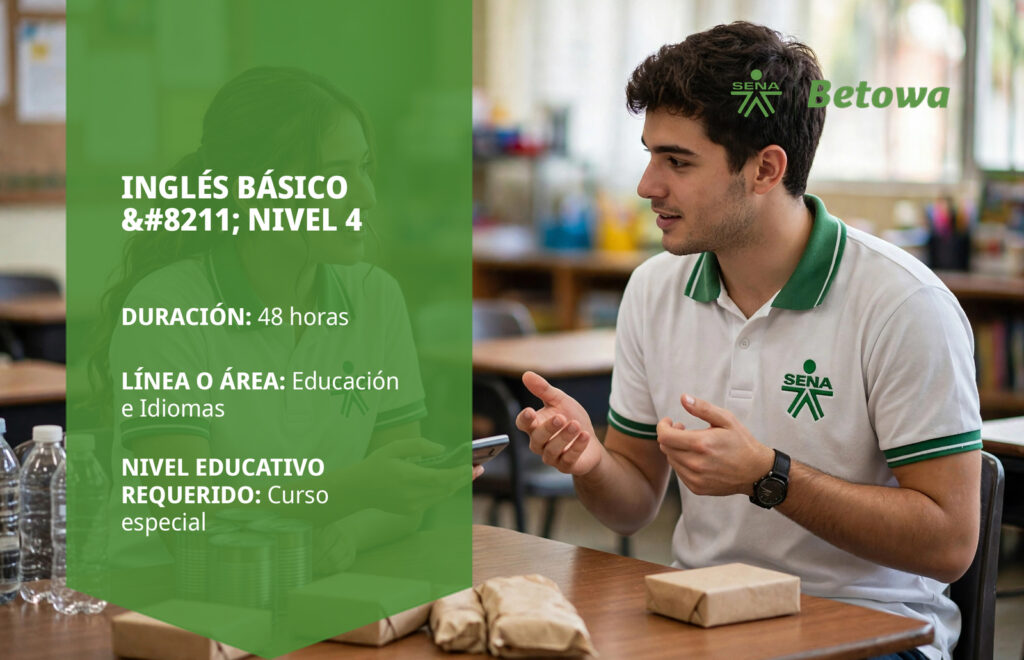 Curso SENA de inglés básico nivel 4 – Betowa