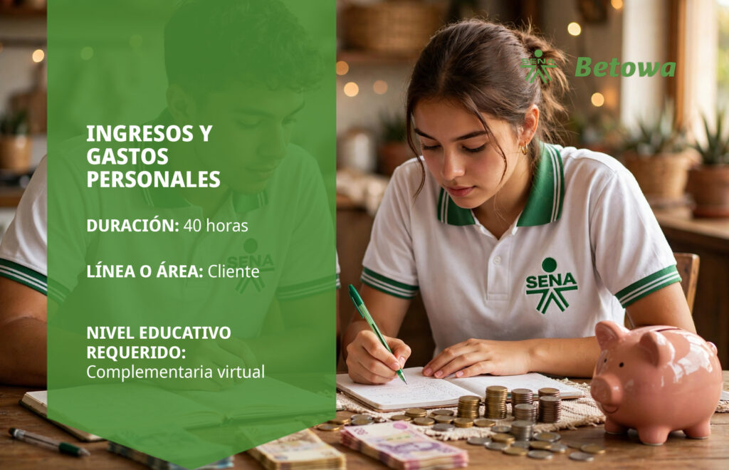 Curso SENA de ingresos y gastos personales – Betowa