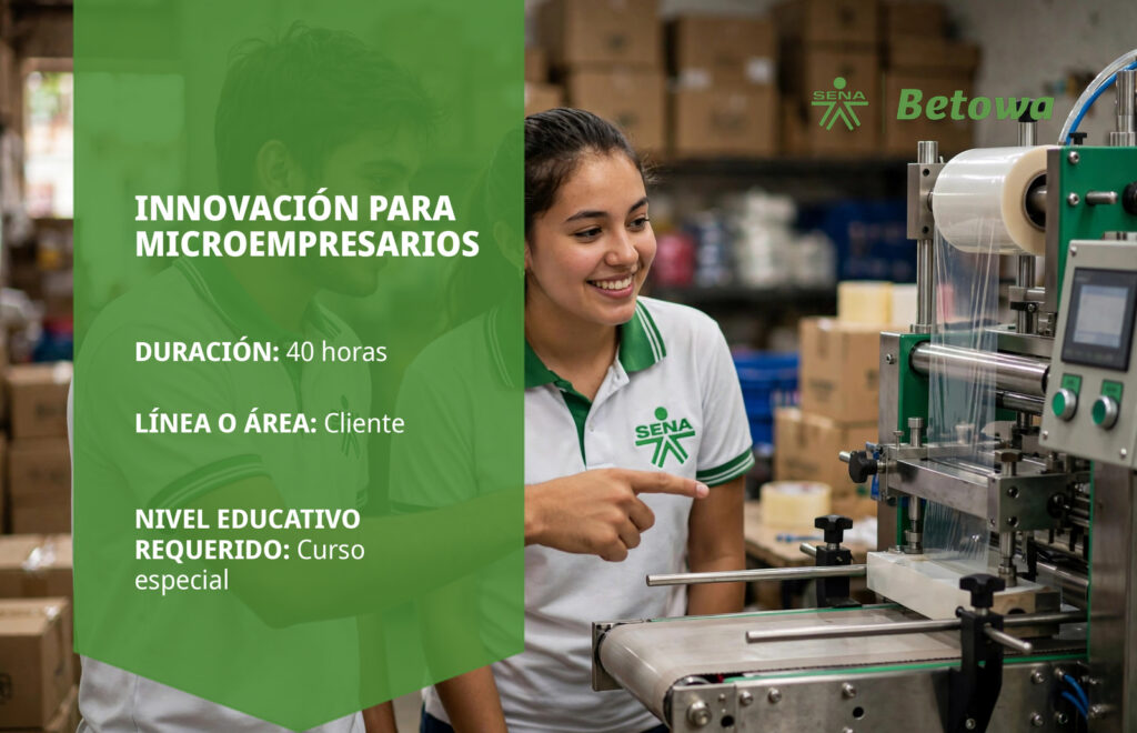 Curso SENA de innovación para microempresarios – Betowa