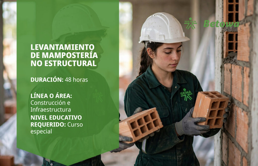 Curso SENA de levantamiento de mampostería no estructural – Betowa