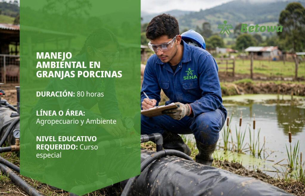 Curso SENA de manejo ambiental en granjas porcinas – Betowa