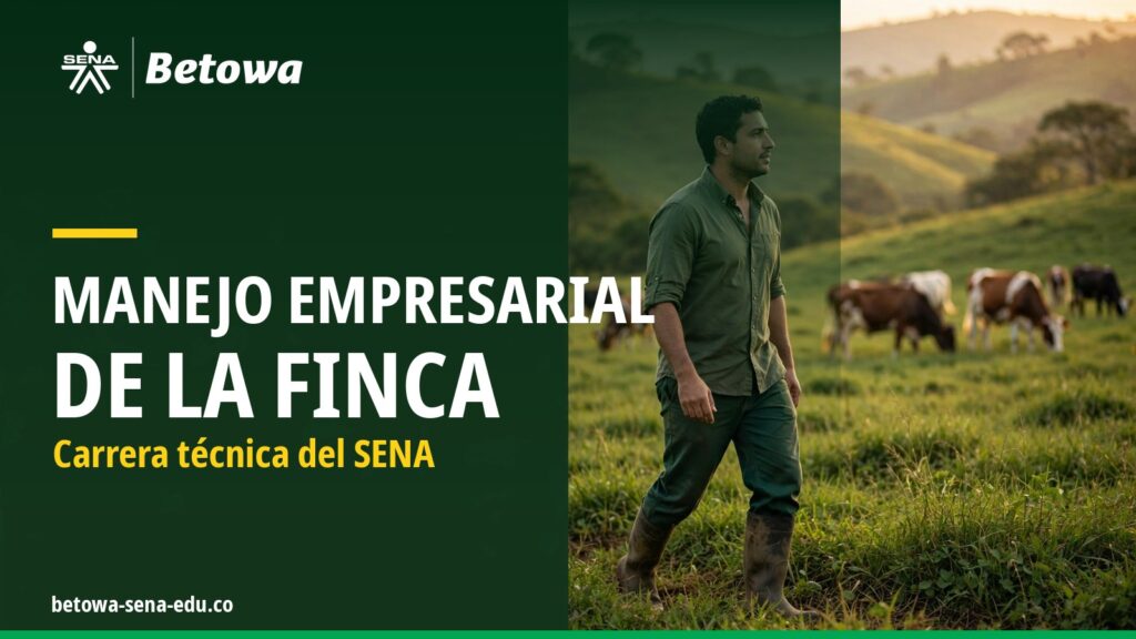 Portada: Técnico en Manejo Empresarial de la Finca del SENA, carrera técnica agropecuaria gratuita