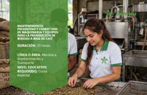 Curso SENA de mantenimiento de maquinaria para bebidas a base de café – Betowa