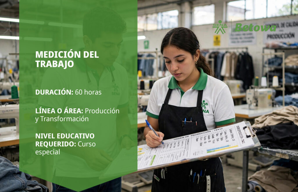 Curso SENA de medición del trabajo – Betowa