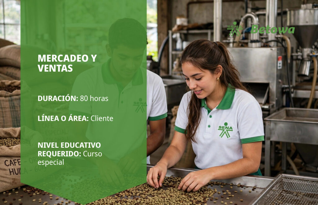 Curso SENA de mercadeo y ventas – Betowa