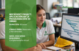Curso SENA de Microsoft Project: aplicación en la programación de obras – Betowa