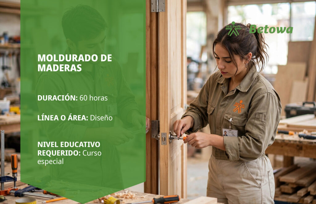 Curso SENA de moldurado de maderas – Betowa