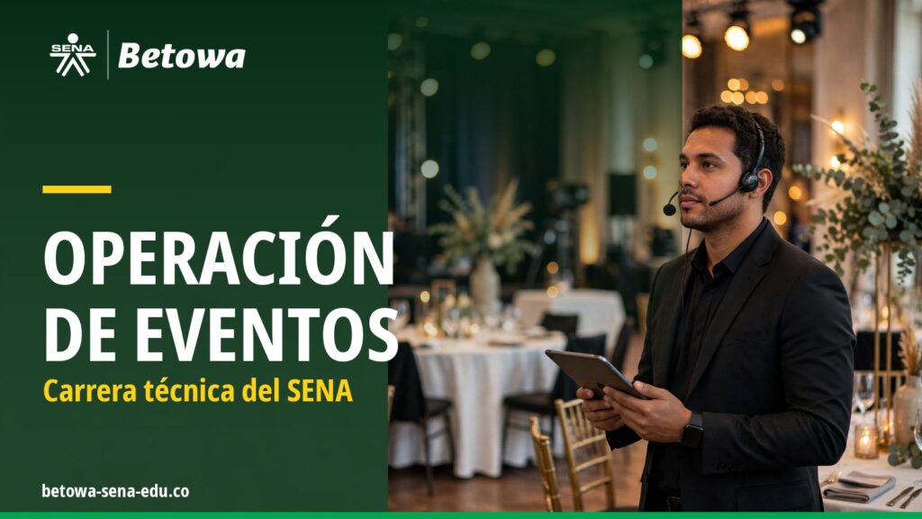 Portada: Técnico en Operación de Eventos del SENA, carrera técnica gratuita en producción de eventos