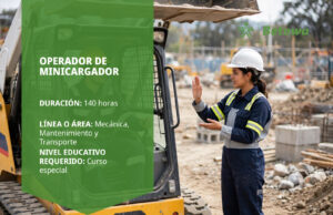 Curso SENA de operador de minicargador – Betowa