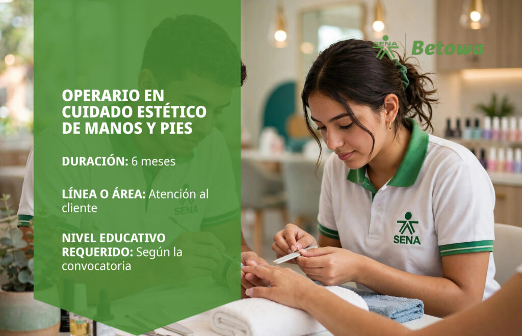 Operario en Cuidado Estético de Manos y Pies – SENA Betowa
