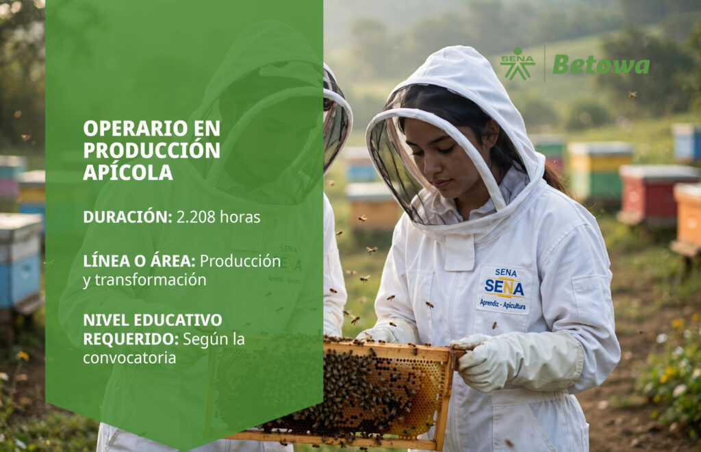 Operario en Producción Apícola – SENA Betowa