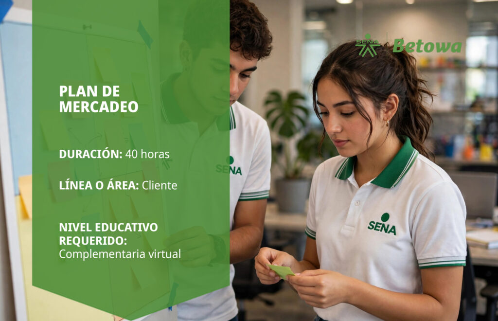 Curso SENA de plan de mercadeo – Betowa