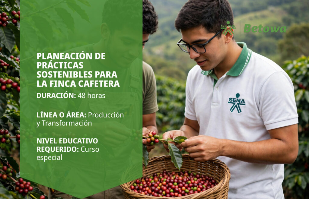 Curso SENA de prácticas sostenibles para la finca cafetera – Betowa