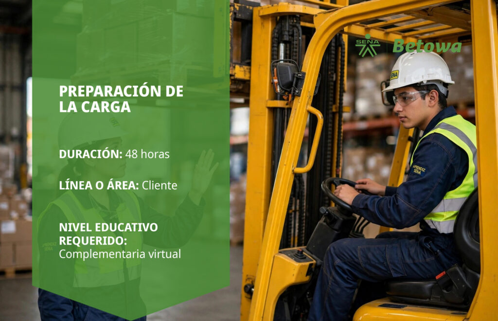 Curso SENA de preparación de la carga – Betowa