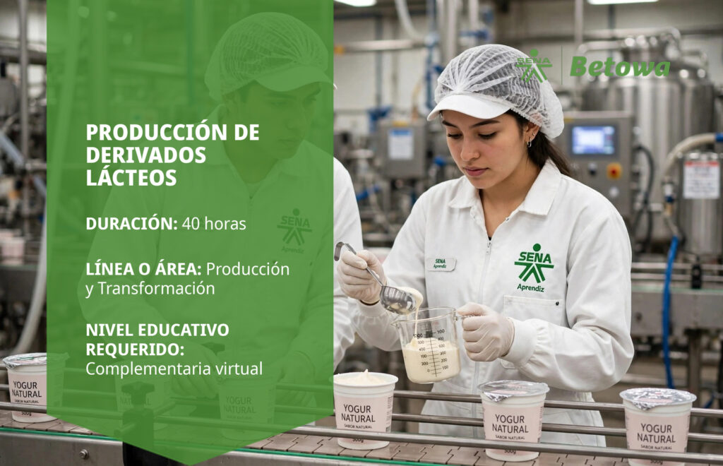 Curso SENA de producción de derivados lácteos – Betowa
