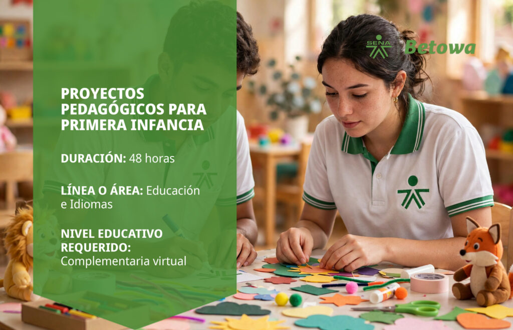 Curso SENA de proyectos pedagógicos para primera infancia – Betowa