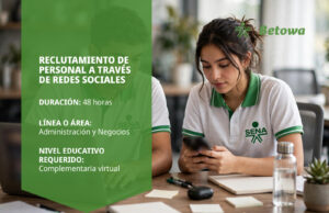 Curso SENA de reclutamiento de personal a través de redes sociales – Betowa