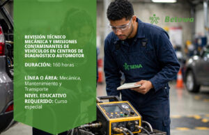Curso SENA de revisión técnico mecánica y emisiones contaminantes de vehículos en centros de diagnóstico automotor – Betowa