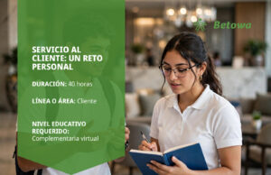 Curso SENA de servicio al cliente: un reto personal – Betowa