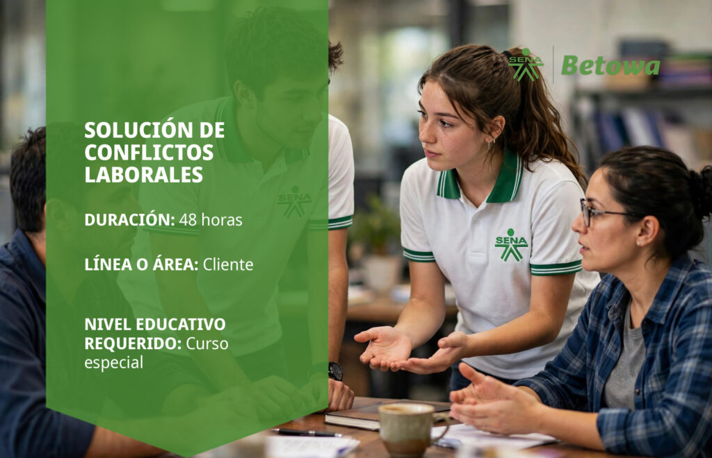 Curso SENA de solución de conflictos laborales – Betowa