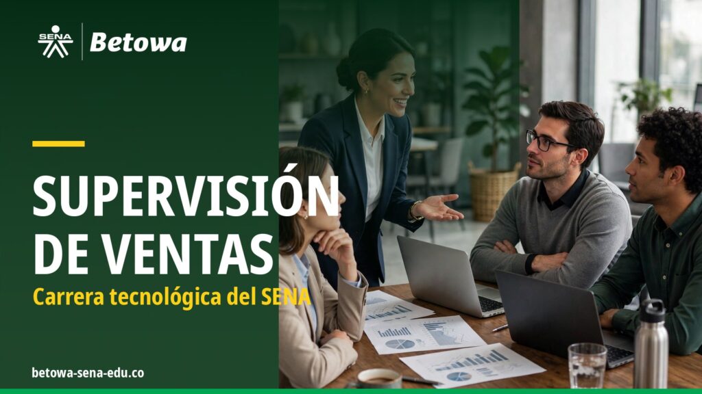 Portada: Tecnólogo en Supervisión de Ventas del SENA, carrera tecnológica gratuita en gestión comercial