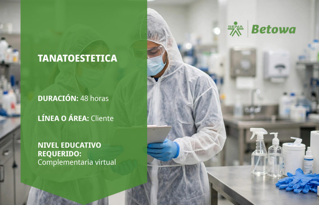 Curso SENA de tanatoestética – Betowa