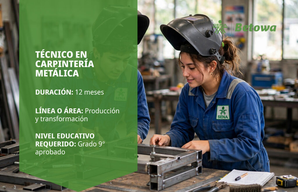 Técnico en Carpintería Metálica – SENA Betowa