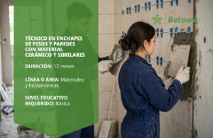 Técnico en Enchapes de Pisos y Paredes con Material Cerámico – SENA