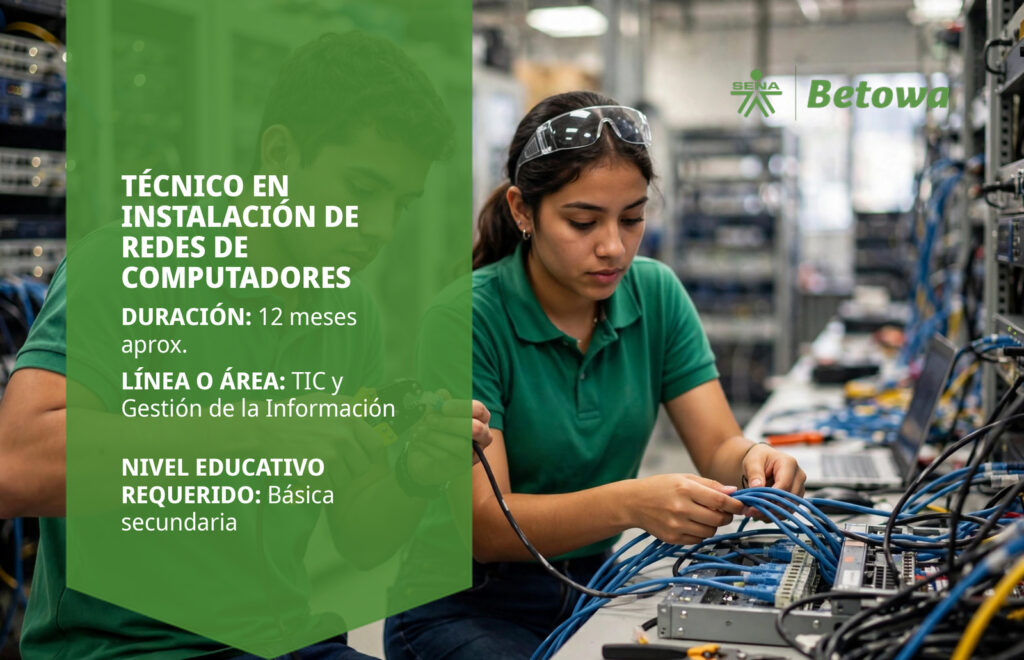 Técnico en Instalación de Redes de Computadores – SENA Betowa