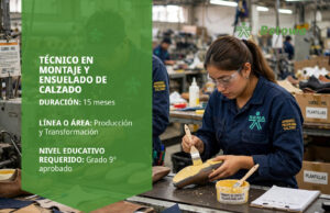 Técnico en Montaje y Ensuelado de Calzado – SENA Betowa