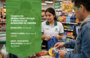 Técnico en Operaciones de Caja y Servicios en Almacenes de Cadena – SENA Betowa