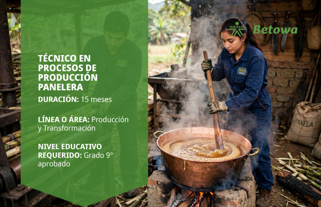 Técnico en Procesos de Producción Panelera – SENA Betowa