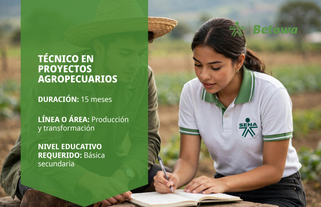 Técnico en Proyectos Agropecuarios – SENA Betowa
