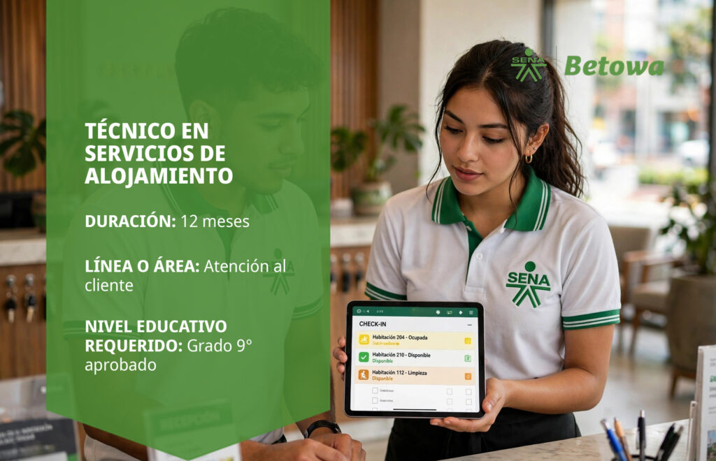 Técnico en Servicios de Alojamiento – SENA Betowa