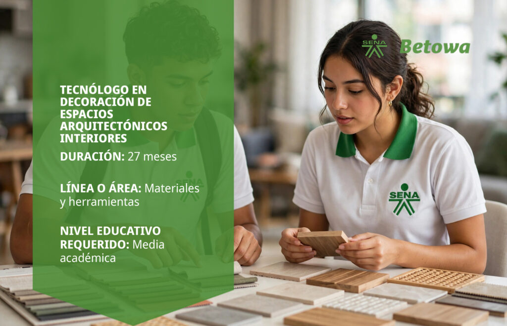 Tecnólogo en Decoración de Espacios Interiores – SENA