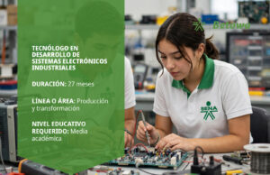 Tecnólogo en Desarrollo de Sistemas Electrónicos Industriales - SENA Betowa: portada del programa