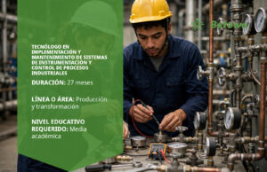 Tecnólogo en Implementación y Mantenimiento de Sistemas de Instrumentación y Control de Procesos Industriales - SENA Betowa: portada del programa