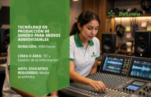 Tecnólogo en Producción de Sonido para Medios Audiovisuales – SENA Betowa