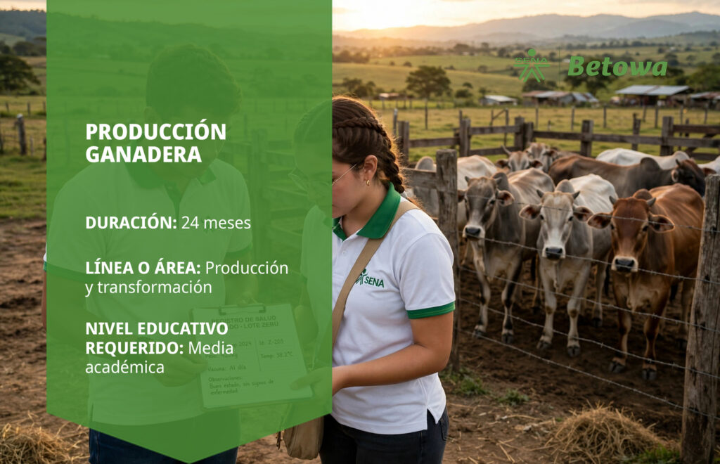 Tecnólogo en Producción Ganadera – SENA Betowa