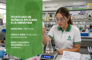 Tecnólogo en Química Aplicada a la Industria – SENA Betowa