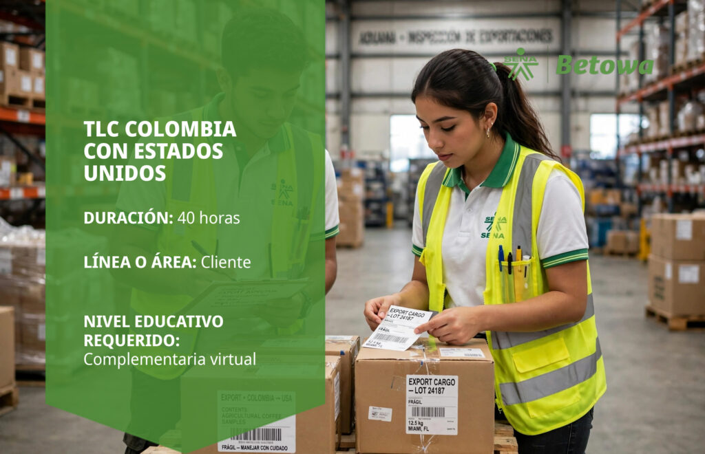 Curso SENA del TLC Colombia con Estados Unidos – Betowa