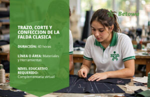 Curso SENA de trazo, corte y confección de la falda clásica – Betowa
